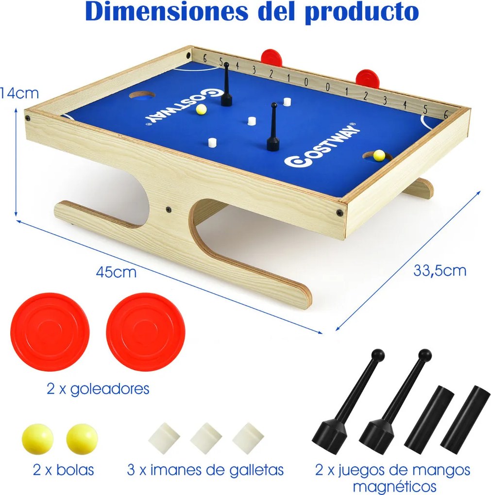 Mini Matraquilhos de Mesa Magnético "Golrex" - 45 x 33,5 x 14 cm - Jog