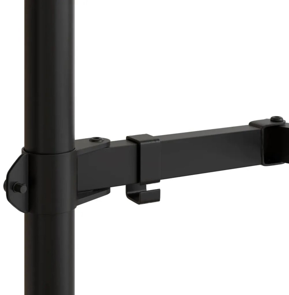 Suporte para monitor VESA 75/100 mm aço preto