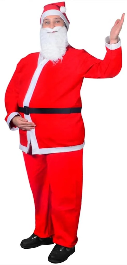 Conjunto fantasia Pai Natal