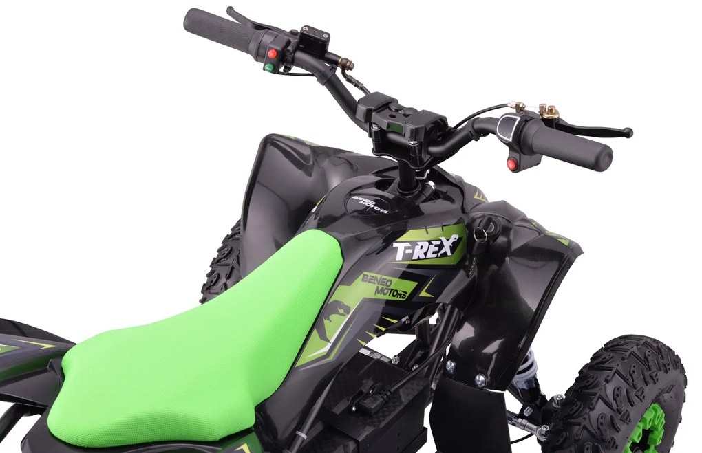 Moto 4 elétrica para crianças 1300W Motors T-REX Verde