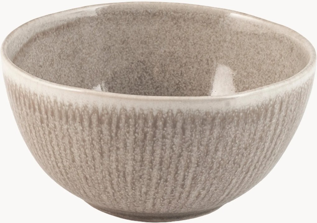 Taça pequena em cerâmica Yucatan, conjunto de 6