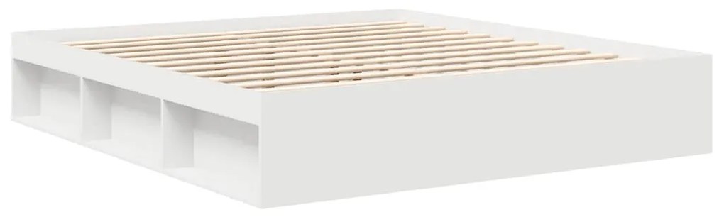Estrutura de cama super king size 180x200 cm branco