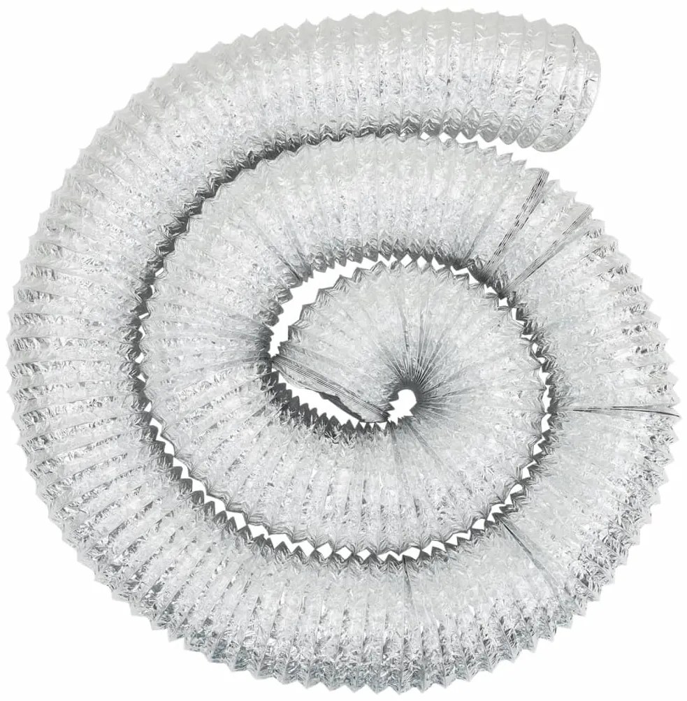 Conduta de ventilação 6 m Ø15 cm alumínio