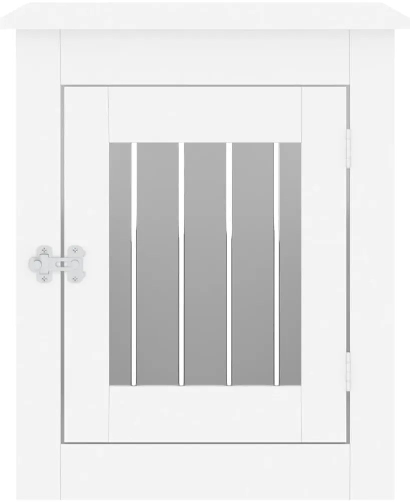Móvel casota para cão 55x75x65 cm derivados de madeira branco