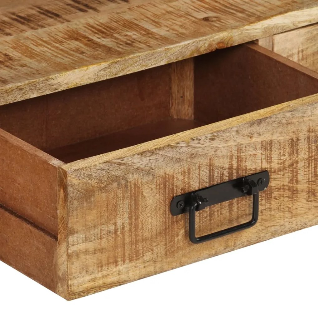 Móvel de TV 120x30x45 cm madeira de mangueira maciça