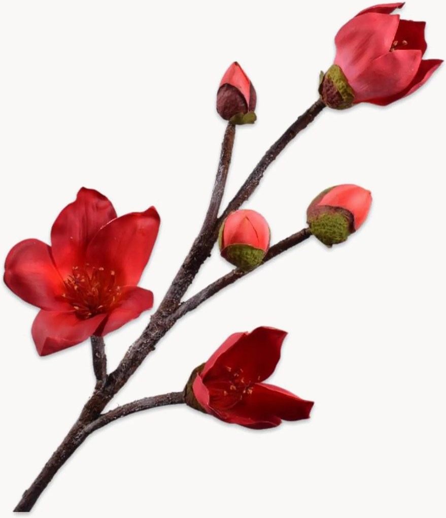 Flores artificiais Bombax, conjunto de 2