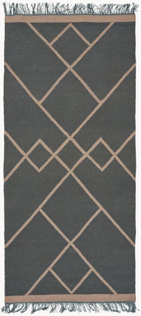 Passadeira em lã artesanal Smilla