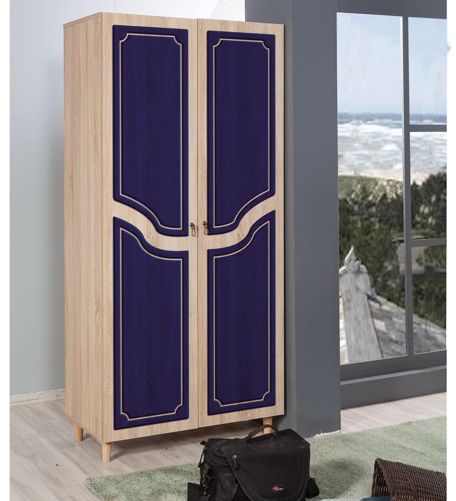 Roupeiro Stil – Carvalho Sonoma – 90x192x52 cm