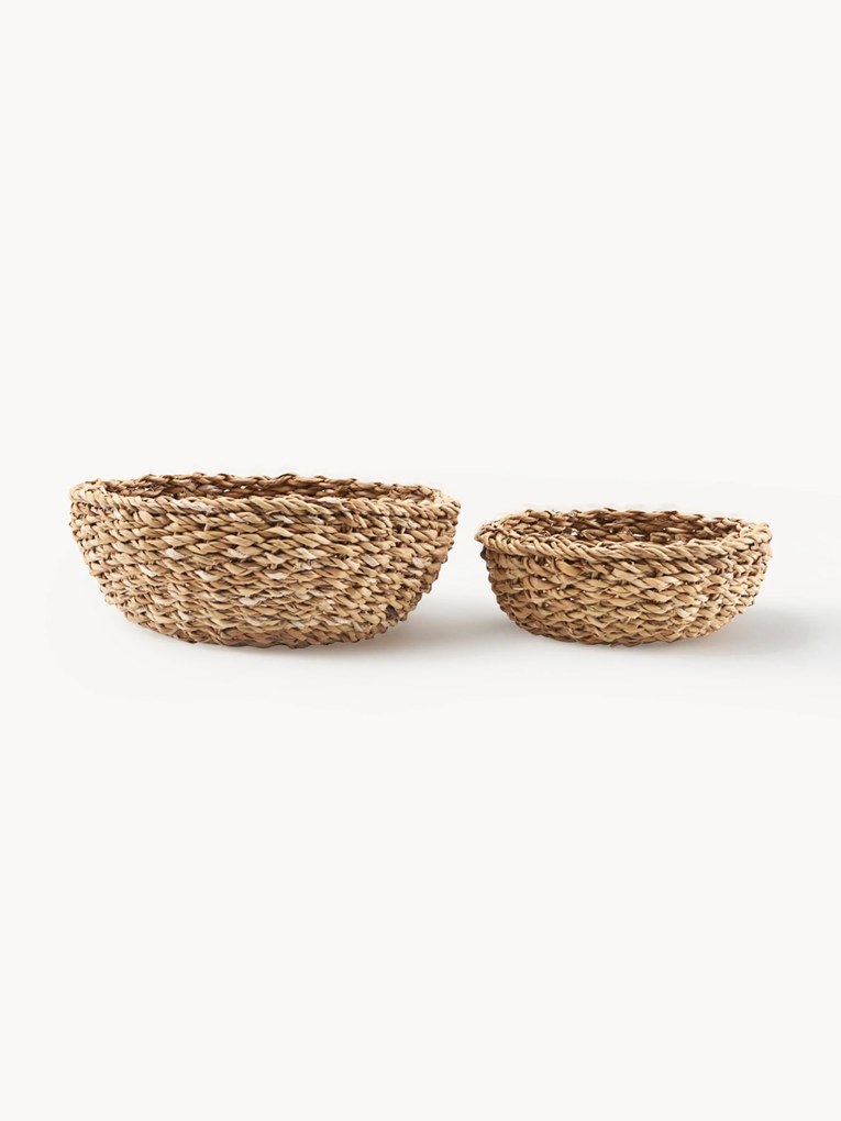 Cestos de pão em ervas marinhas Tango, conjunto de 2