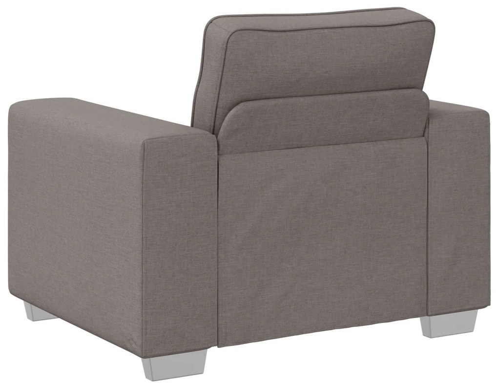 Poltrona Taupe - 59 cm Tecido