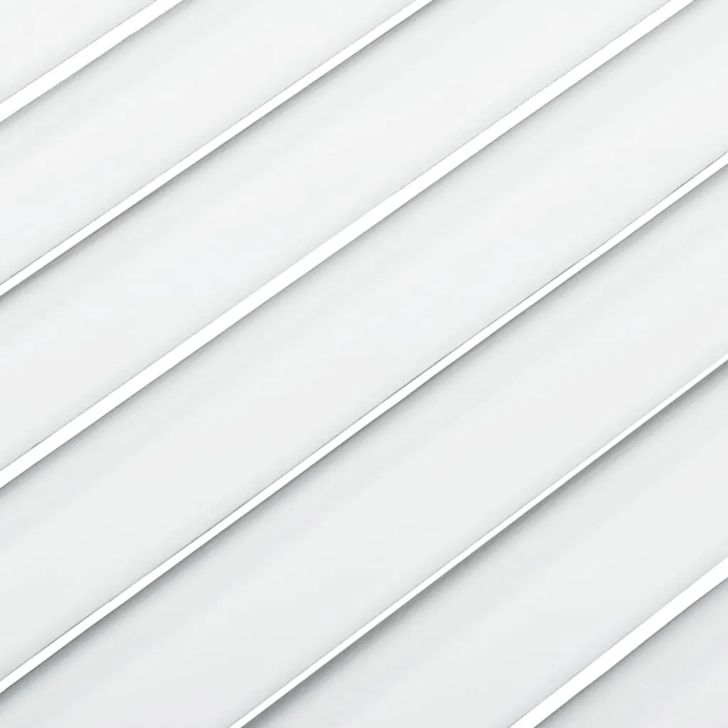 Portas de armário 2 pcs design de persiana pinho maciço branco