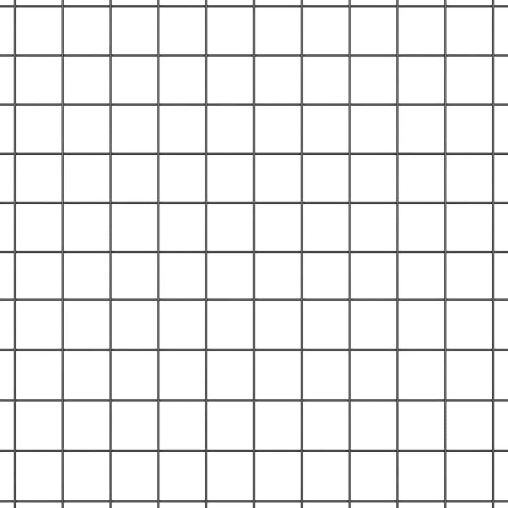 Cerca de Fio Revestido Cinza 0.8x50 m de Aço