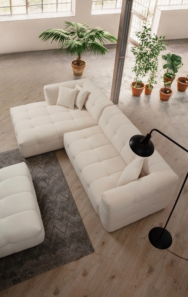 Sofá de Canto Cady – Bege – 300 x 150 cm