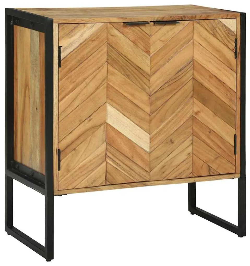vidaXL Buffet 70 x 35 x 75 cm Madeira de acácia maciça