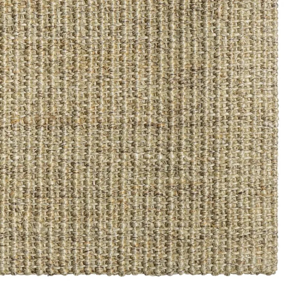 Tapete sisal natural 66x350 cm verde