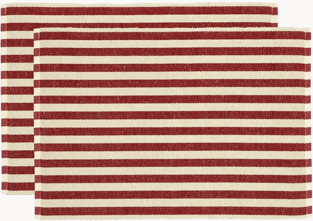 Individuais de mesa Statement Stripe, conjunto de 2