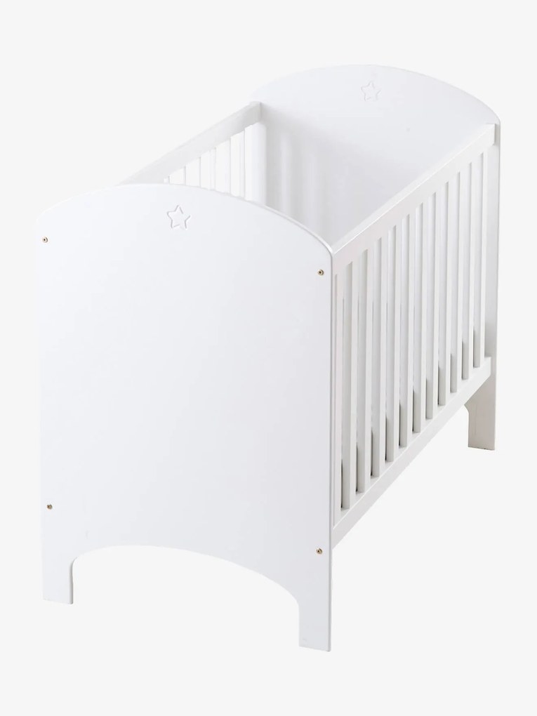 Cama de grades para bebé, TEMA SIRIUS branco