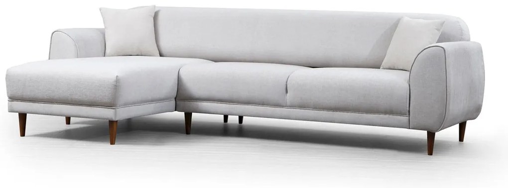 Sofá-Cama de Canto Image Corner – Bege – 287 x 169 cm