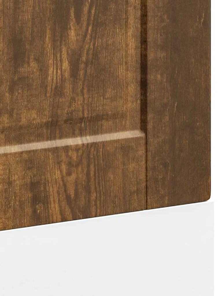 Painel máquina lavar louça Porto carvalho fumado 60x1,5x67 cm