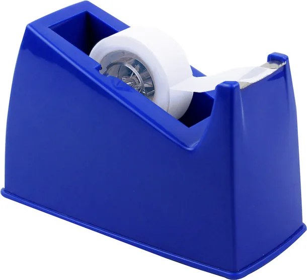 Desenrolador Plástico Plus Office Mediano Azul 505