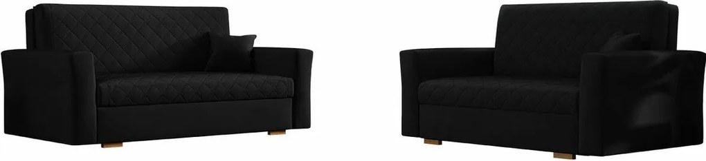 Conjunto de mobiliário estofado Columbus 150, Mobiliário já montado, Madeira: Pinho