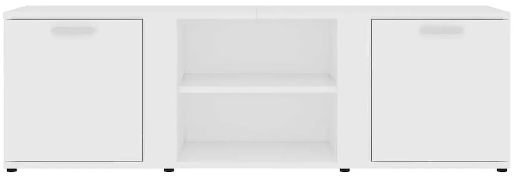 Móvel de TV 120x34x37 cm derivados de madeira branco