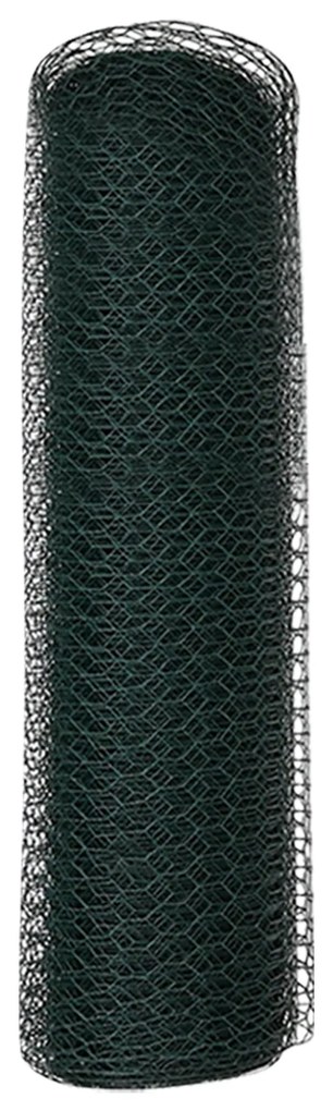 Cerca Hexagonal Verde 0.6x50 m Aço