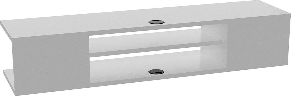 Suporte de TV Pivot – Branco – 120x23x29,5 cm