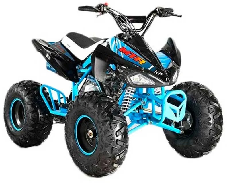 MINI MOTO 4 INFANTIL GASOLINA 110cc MTR KF8 AZUL