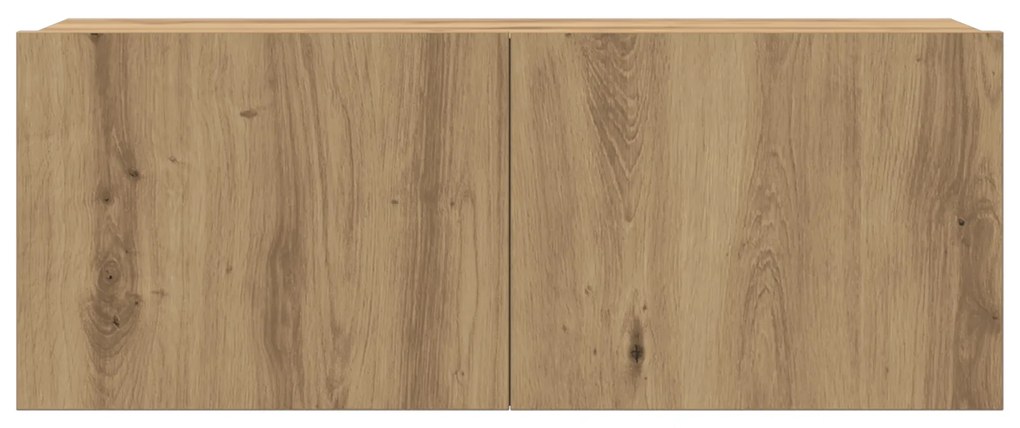 Conjunto de Armário para TV de 6 Peças Carvalho Artesanal Madeira Enge