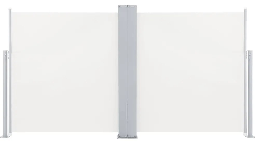 Toldo lateral retrátil 120x600 cm creme