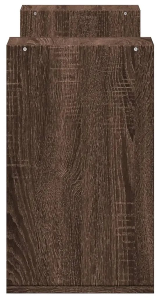 Móveis de TV 2 pcs 75x30x50 cm deriv. madeira carvalho castanho