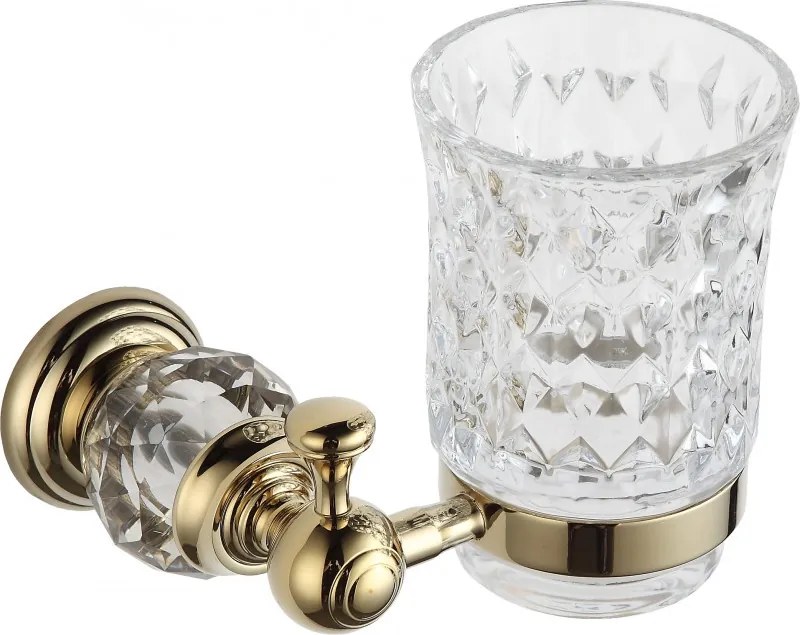 Mexen Estela copo para escovas de dentes, dourado - 7011538-50