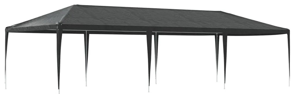 Tenda para festas 4x9 m 90 g/m² antracite