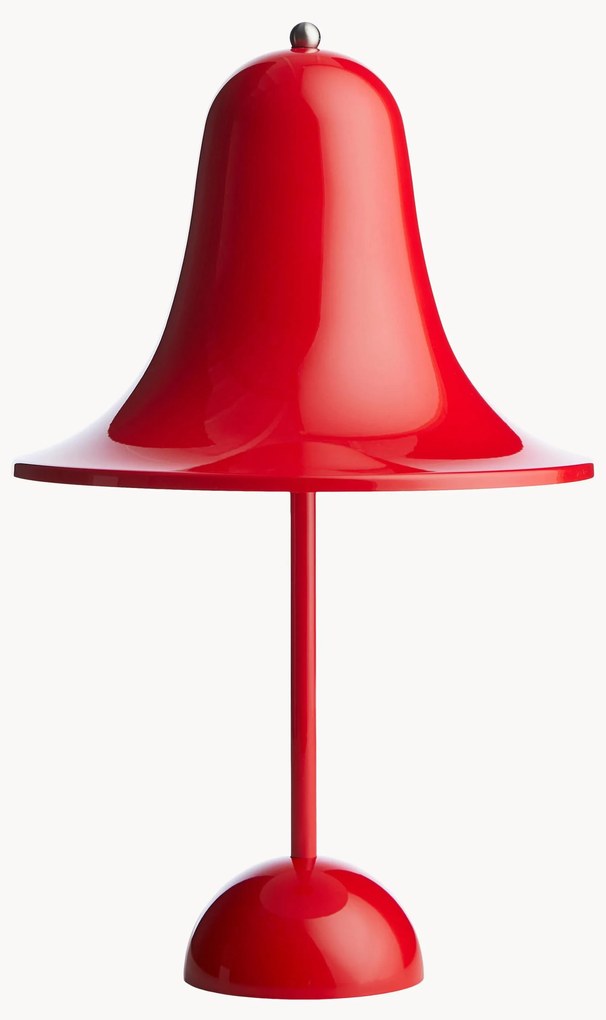 Candeeiro de mesa LED pequeno portátil Pantop, Design Verner Panton