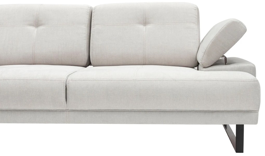 Sofá de Canto Mustang – Bege – 174x314 cm