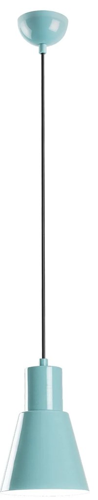 Candeeiro Suspenso Konıkkem – Turquesa – Ø14 h:20 cm