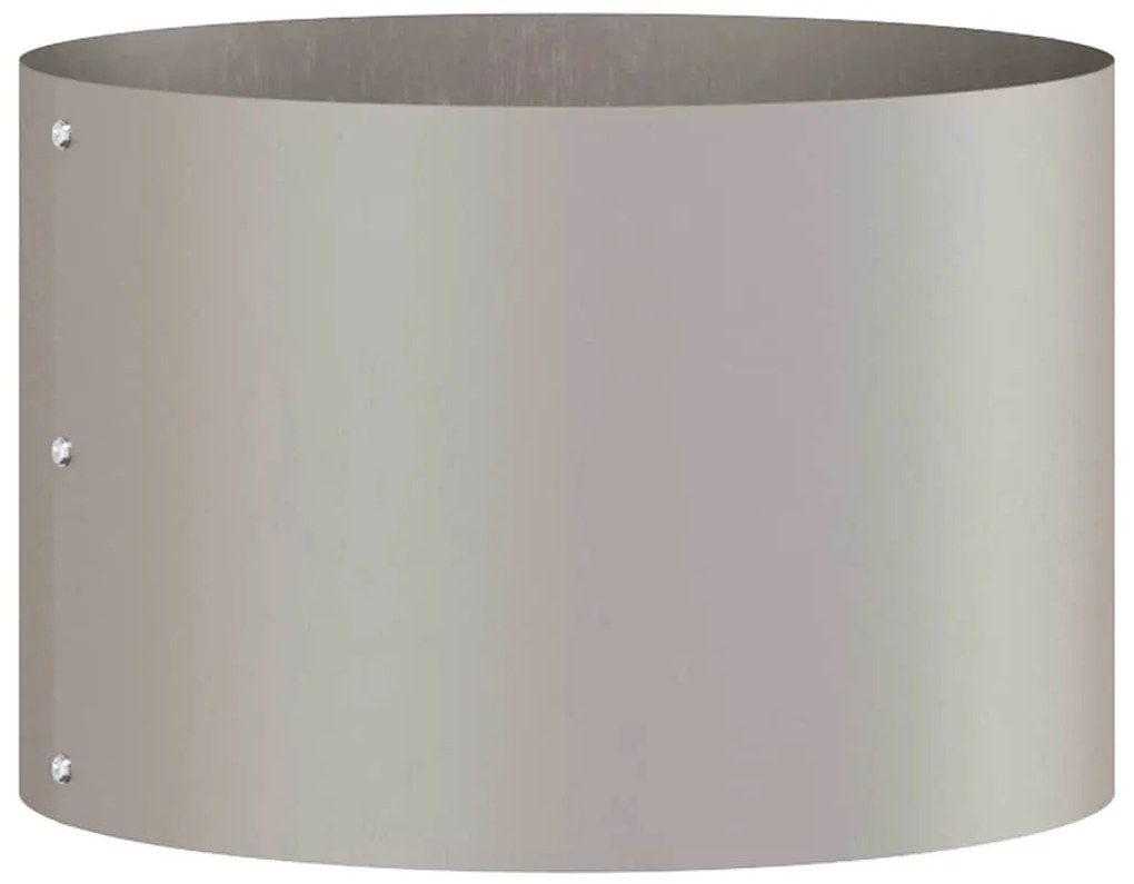 Vaso de Aço Corten Aço Corten Aço Corten Médio Durável