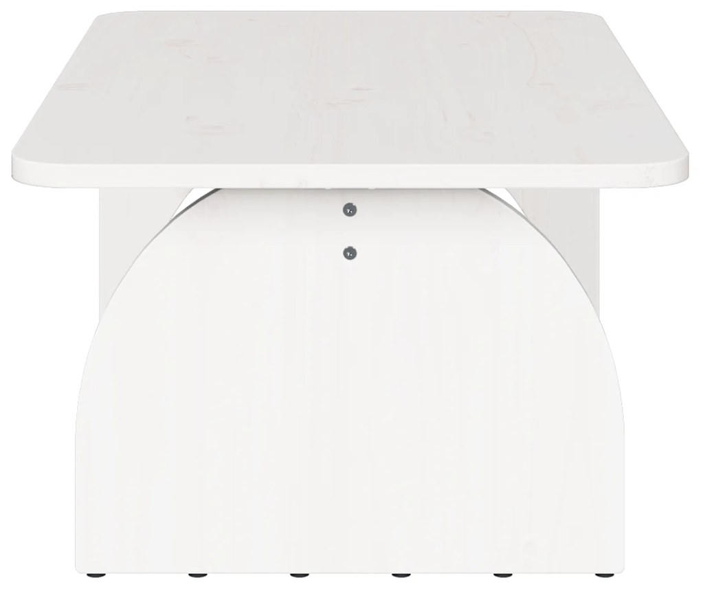 Mesa de centro Branco 80 x 50 x 31 cm