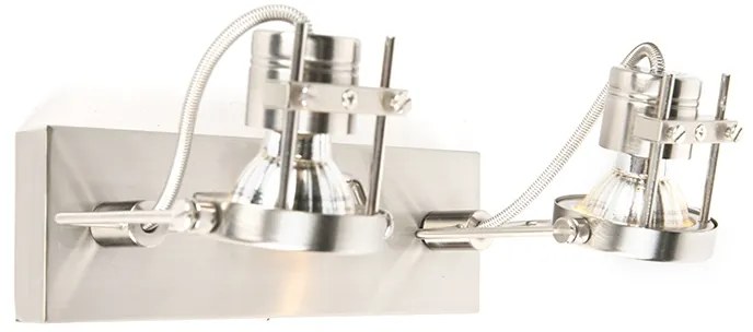 Projetores industriais de aço 2-luzes ajustáveis - Suplux