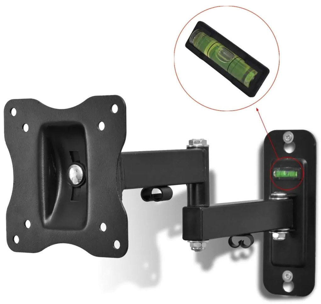 Suporte TV de parede, 1 braço com inclinação &amp; rotação