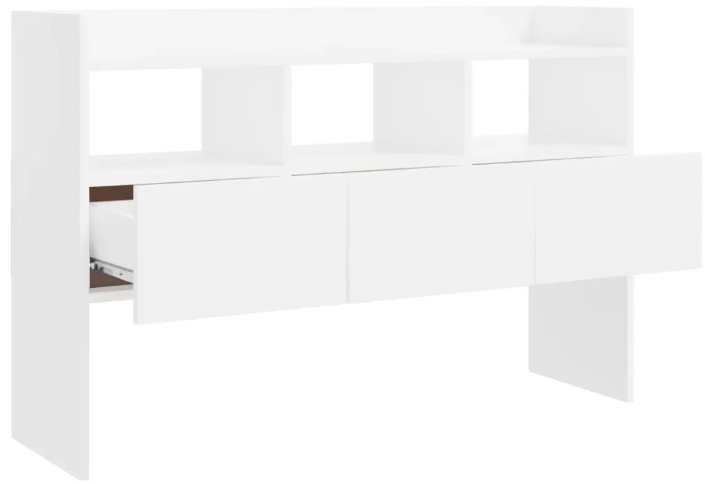 Aparador 105x30x70 cm derivados de madeira branco