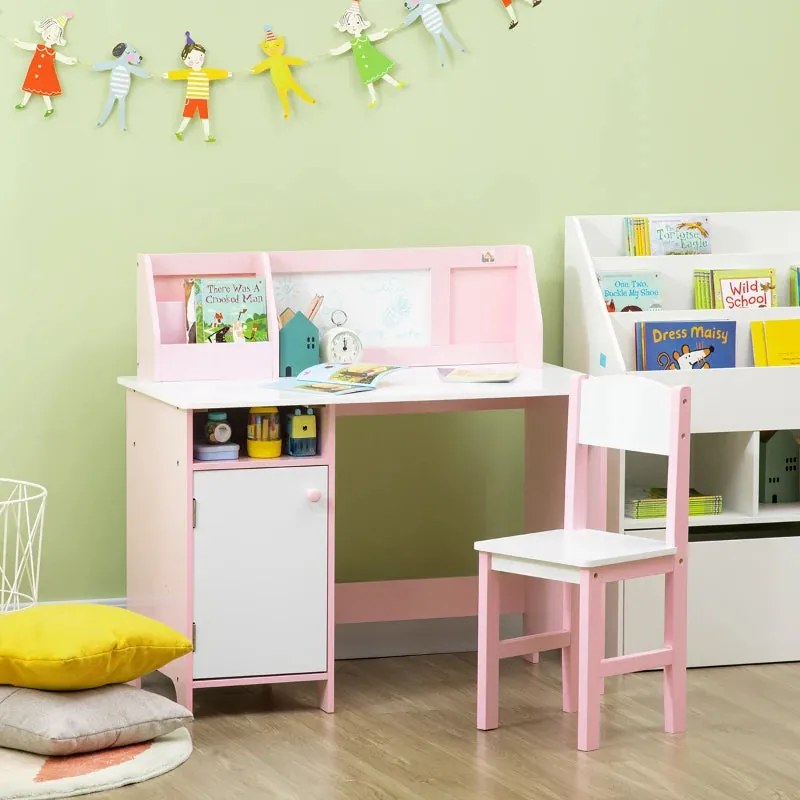 Secretária Kim com Cadeira - Design Nórdico