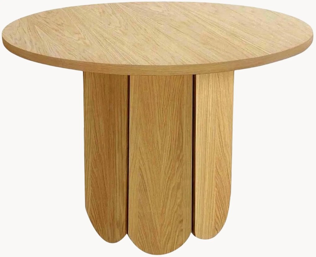 Mesa de jantar redonda em madeira Soft, Ø 120 cm