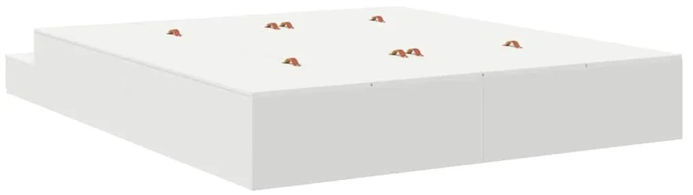 Cama de Armazenamento Branca 180x200 cm