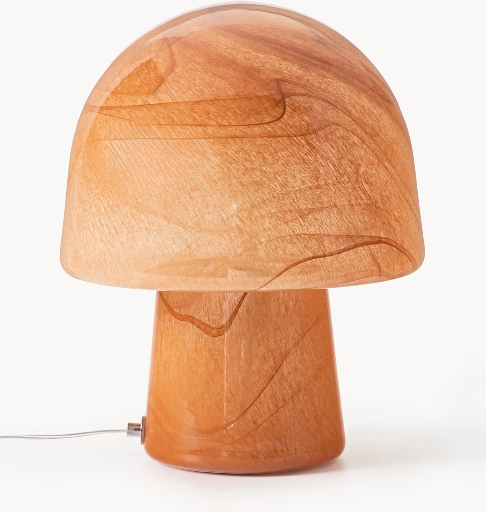 Candeeiro de mesa com aspeto de mármore Talia, vários tamanhos