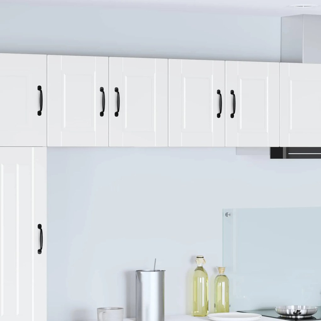 vidaXL Armário de Cozinha com prateleira 2 pcs Branco 60 x 31 x 40 cm