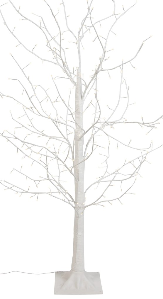 Árvore de Natal branca de chão 120cm incluindo LED com temporizador IP44 - Ki