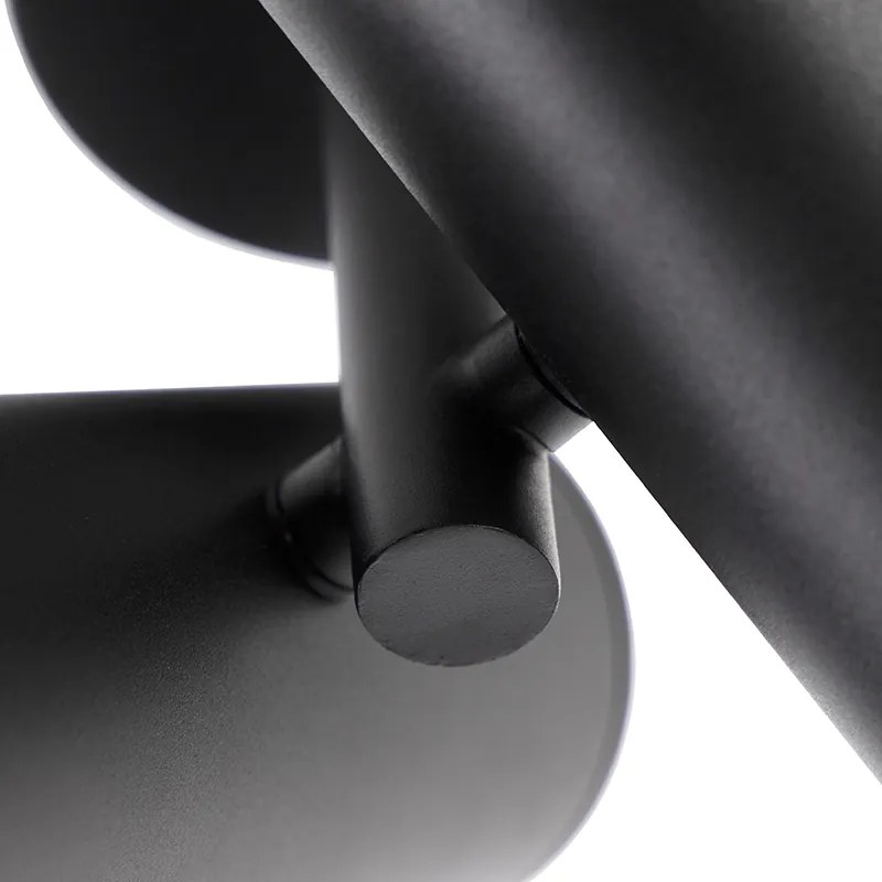 Foco de design preto 2 luzes - Scopio Honey Design