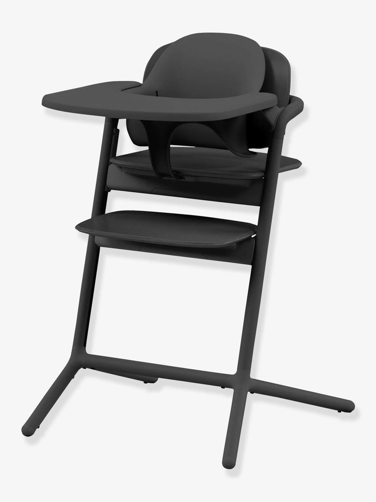 Conjunto 4-em-1, cadeira alta com espreguiçadeira, Cybex Lemo 2 preto